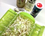 もやしナムル*ルクエで簡単お惣菜～作り方1写真