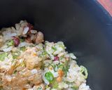 いちご煮 缶詰 炊き込みご飯 青ネギと豆作り方4写真