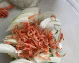 空芯菜の茎(固め)のかき揚げ作り方2写真