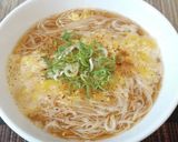 超簡単！玉子とじ(かきたま)にゅうめん！作り方5写真