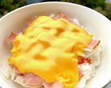 ご飯で作るピザ風丼!作り方4写真