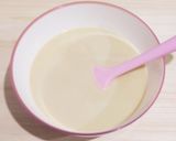 オーツミルクと甘酒で作る、桃のスープ♪作り方5写真
