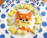 犬用ケーキ　柴犬♡作り方17写真
