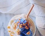 レモンクリームチーズケーキ　ブルーラテ作り方7写真