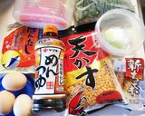 我が家の丼☆竹輪と天かすの卵とじ丼☆作り方1写真