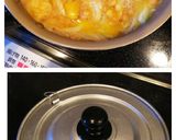 我が家の丼☆竹輪と天かすの卵とじ丼☆作り方7写真