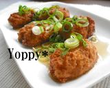*簡単 レンコンとエビのおとし揚げ*作り方6写真