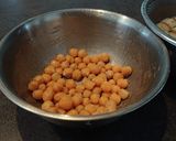 ごぼうとひよこ豆の甘辛焼き作り方2写真