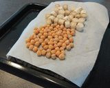 ごぼうとひよこ豆の甘辛焼き作り方3写真