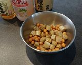 ごぼうとひよこ豆の甘辛焼き作り方5写真