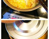 我が家の丼☆竹輪と天かすの卵とじ丼☆作り方8写真
