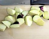 レンジで♪なすの辛味噌和え作り方1写真