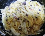 明太チーズクリームパスタ作り方5写真