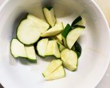 肉無豆腐茄子椎茸きな粉味噌炒味八宝菜風作り方3写真