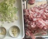 ご飯がススム！豚バラ肉の甘辛丼作り方1写真