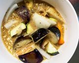 肉無豆腐茄子椎茸きな粉味噌炒味八宝菜風作り方12写真