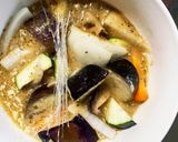 肉無豆腐茄子椎茸きな粉味噌炒味八宝菜風作り方14写真