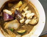 肉無豆腐茄子椎茸きな粉味噌炒味八宝菜風作り方16写真