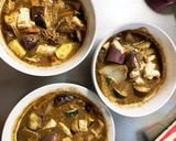 肉無豆腐茄子椎茸きな粉味噌炒味八宝菜風作り方17写真