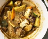 肉無豆腐茄子椎茸きな粉味噌炒味八宝菜風作り方18写真