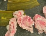 豚冷しゃぶサラダ　ゴーヤチップスのせ作り方4写真
