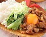ご飯がススム！豚バラ肉の甘辛丼作り方7写真