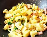 お弁当に！レンコンとベーコンのカレー炒め作り方4写真