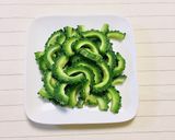 ゴーヤの卵とじ作り方1写真