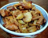 職場めしのホルモン丼❨(@≧↺≦@)❩ノ作り方4写真