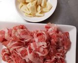 牛肉とじゃがいものバジルオイスター炒め♪作り方2写真