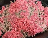食材2つ!キャベツとひき肉のピリ辛炒め作り方3写真