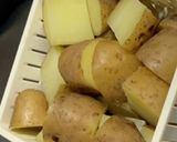 丸ごとウインナーで皮付きジャーマンポテト作り方2写真