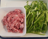 本格！たっぷりピーマンと豚こまの青椒肉絲作り方1写真