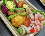 やさいシートでパッカン弁当(ベジート)作り方7写真