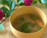 ピーマンのお味噌汁作り方13写真