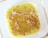 お肉＆お魚に乗せて【小松菜のソース】作り方2写真