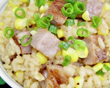 炊飯器でとうもろこしと牛肉の炊き込みご飯作り方22写真