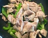 夏野菜と豚こまの簡単炒め作り方3写真