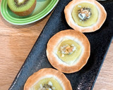 餃子の皮で＊キウイとチーズのミニピザ作り方4写真