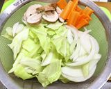 あごだしの風味豊かな焼きうどん作り方2写真