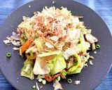 あごだしの風味豊かな焼きうどん作り方7写真