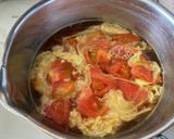 トマトと卵の酢っぱ辛い【酸辣湯麺】作り方6写真