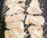 大根サラダの豚かつ丼☆ソースマヨ味作り方5写真