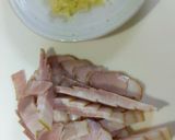 米粉パスタでカルボナーラ グルテンフリー作り方3写真