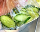 辛味胡麻油キャベツサラダ作り方1写真