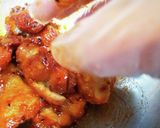 減塩ヤンニョムチキンの黒ごま塩掛けです作り方4写真