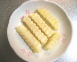 お弁当に☆ ギザギザポテトのチーズ焼き♪作り方1写真
