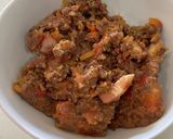 即席手抜き★イタリアンなボロネーゼ丼作り方1写真