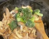 鶏胸肉とブロッコリーの中華風炒め作り方4写真