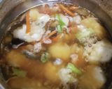 うどん汁の残りで作るすいとん作り方4写真